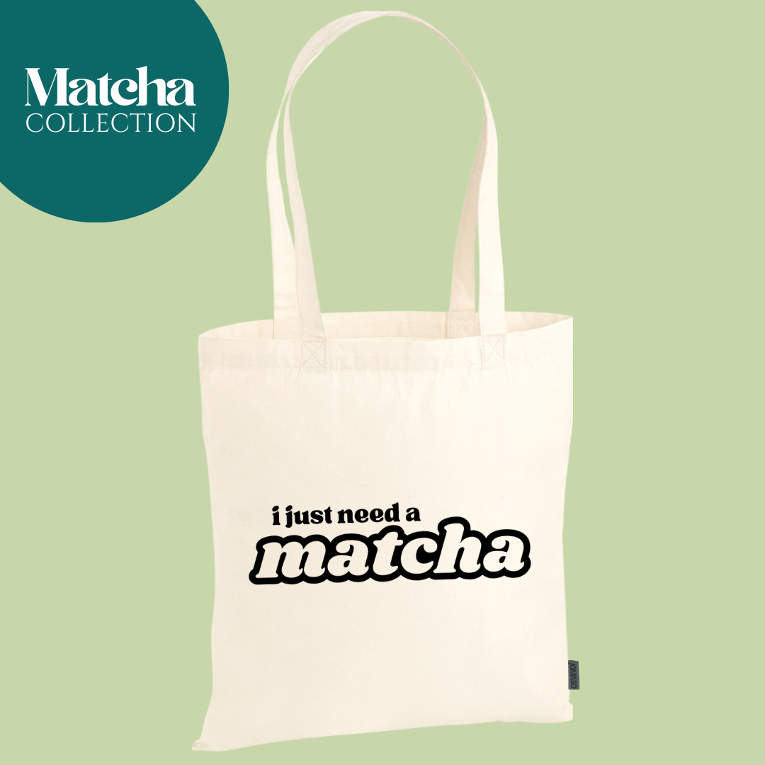 Baumwollbeutel | "Need a Matcha 2"
