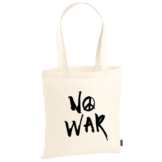 Baumwollbeutel | "no war peace"