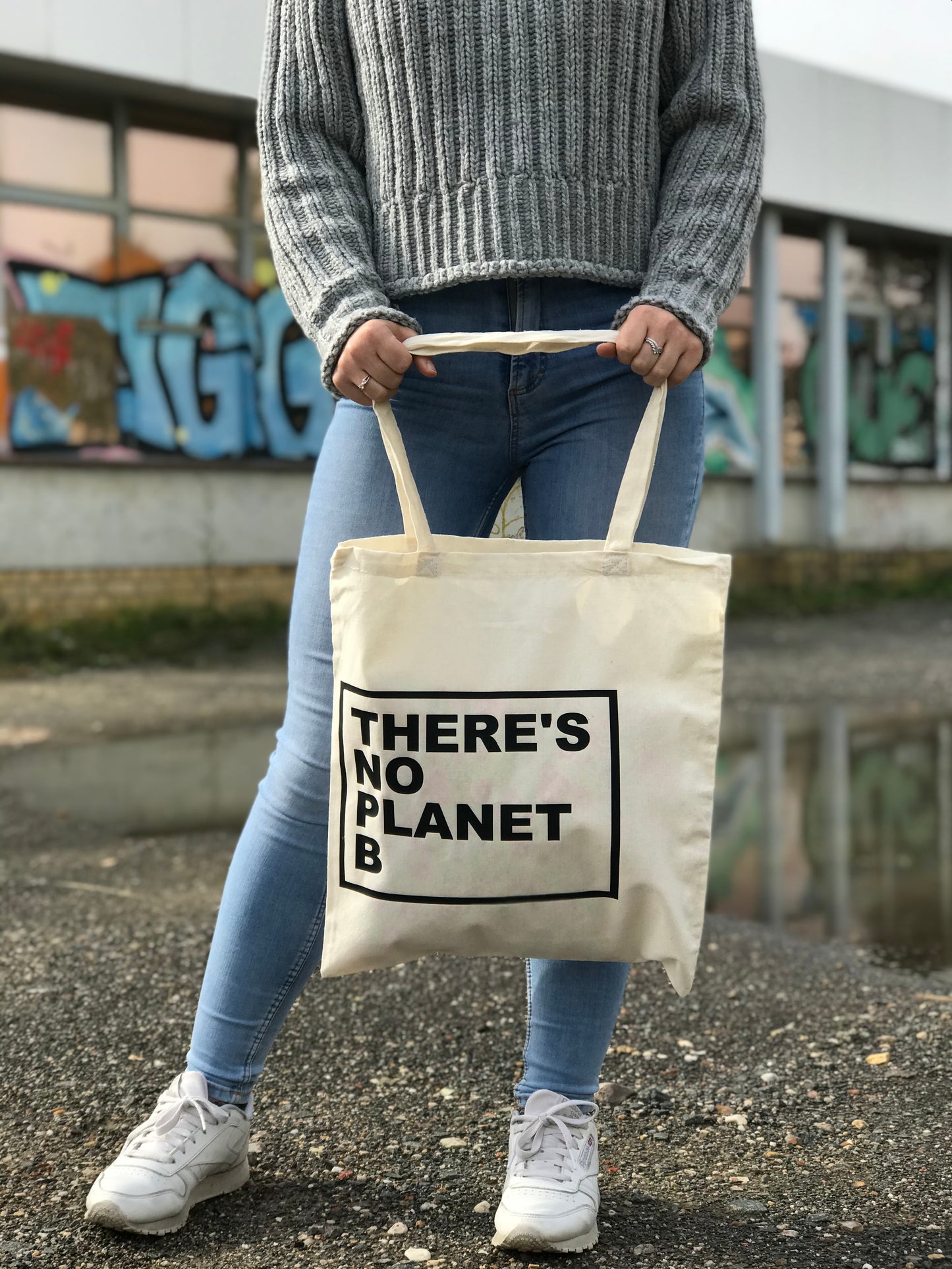 Baumwollbeutel | "There's no planet b"
