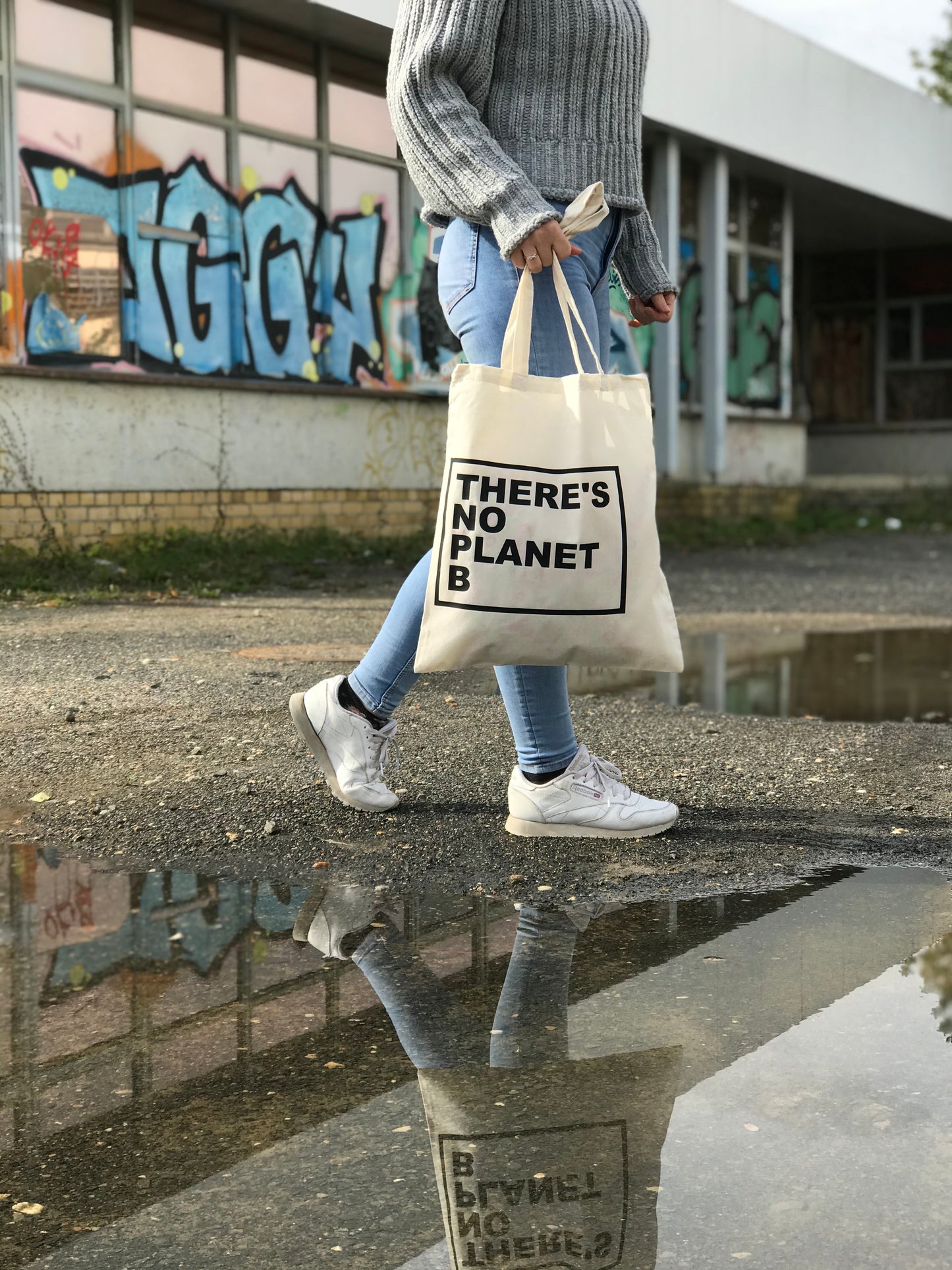 Baumwollbeutel | "There's no planet b"