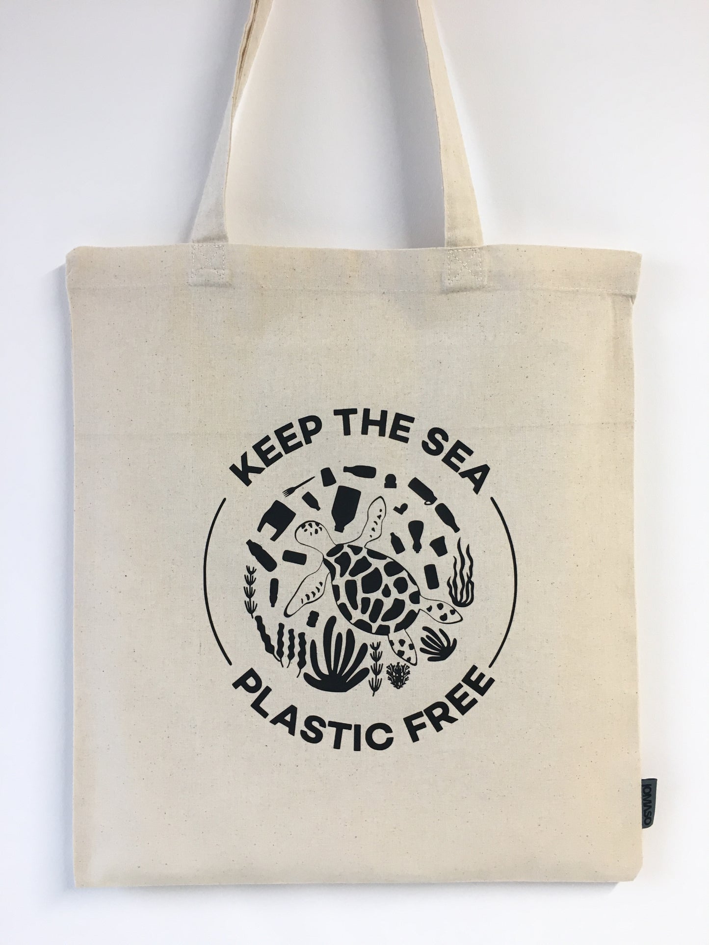 Cotton bag | "Keep the sea plastic free"