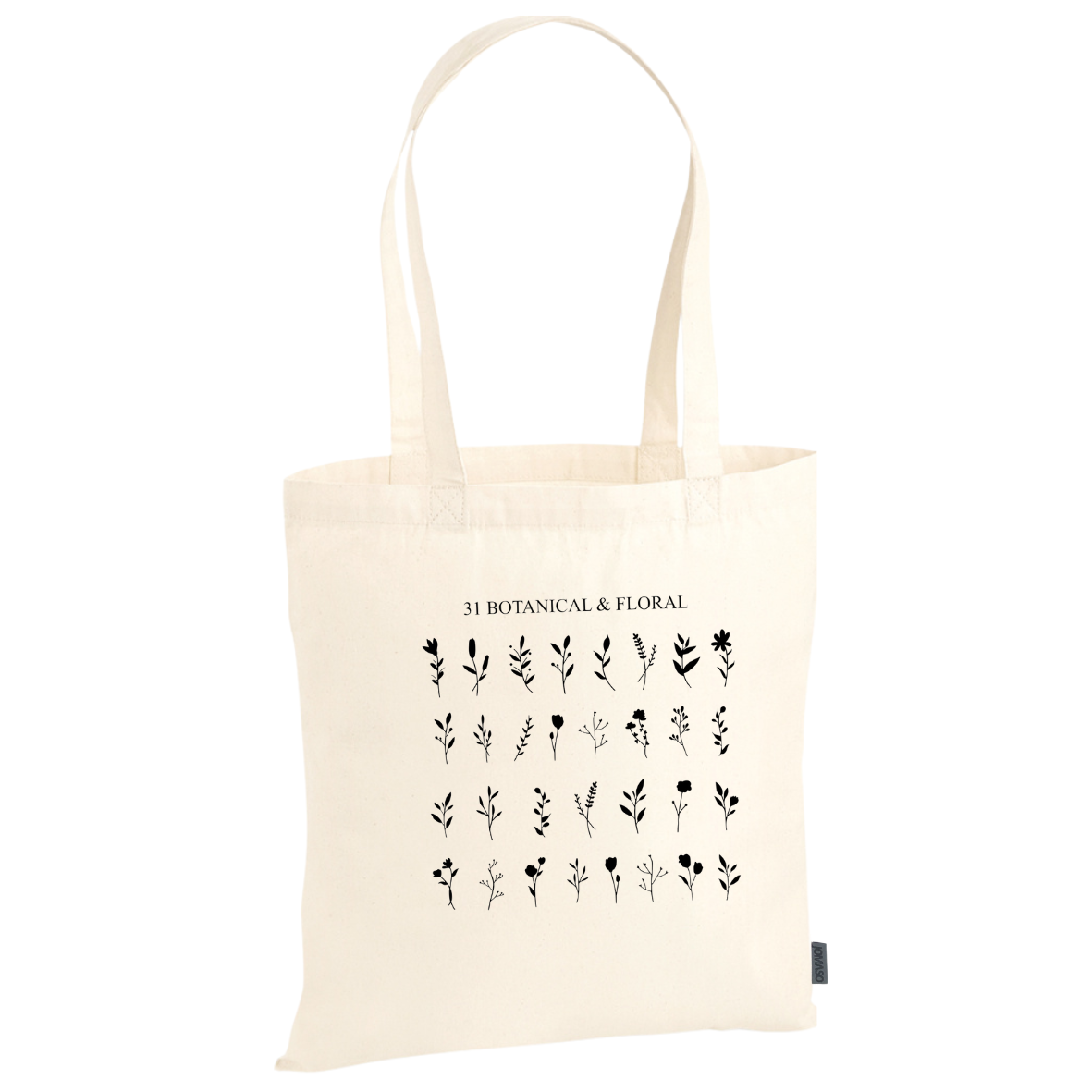Cotton bag | "Botanical & Floral"