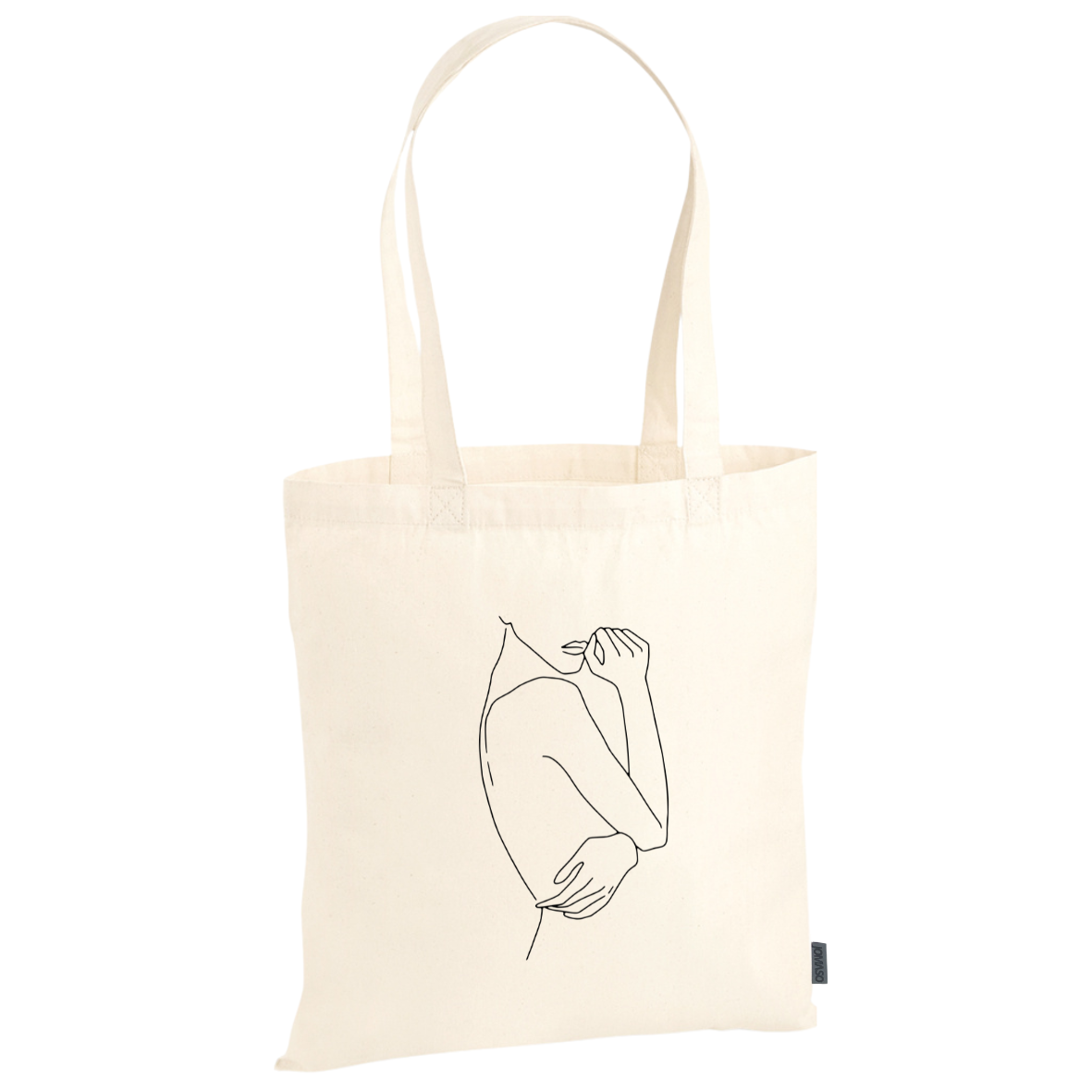 Baumwollbeutel | "Woman Shoulder"