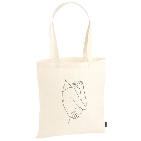 Cotton bag | "Woman's Shoulder"