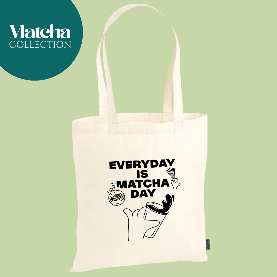 Baumwollbeutel | "Every day is Matchaday"