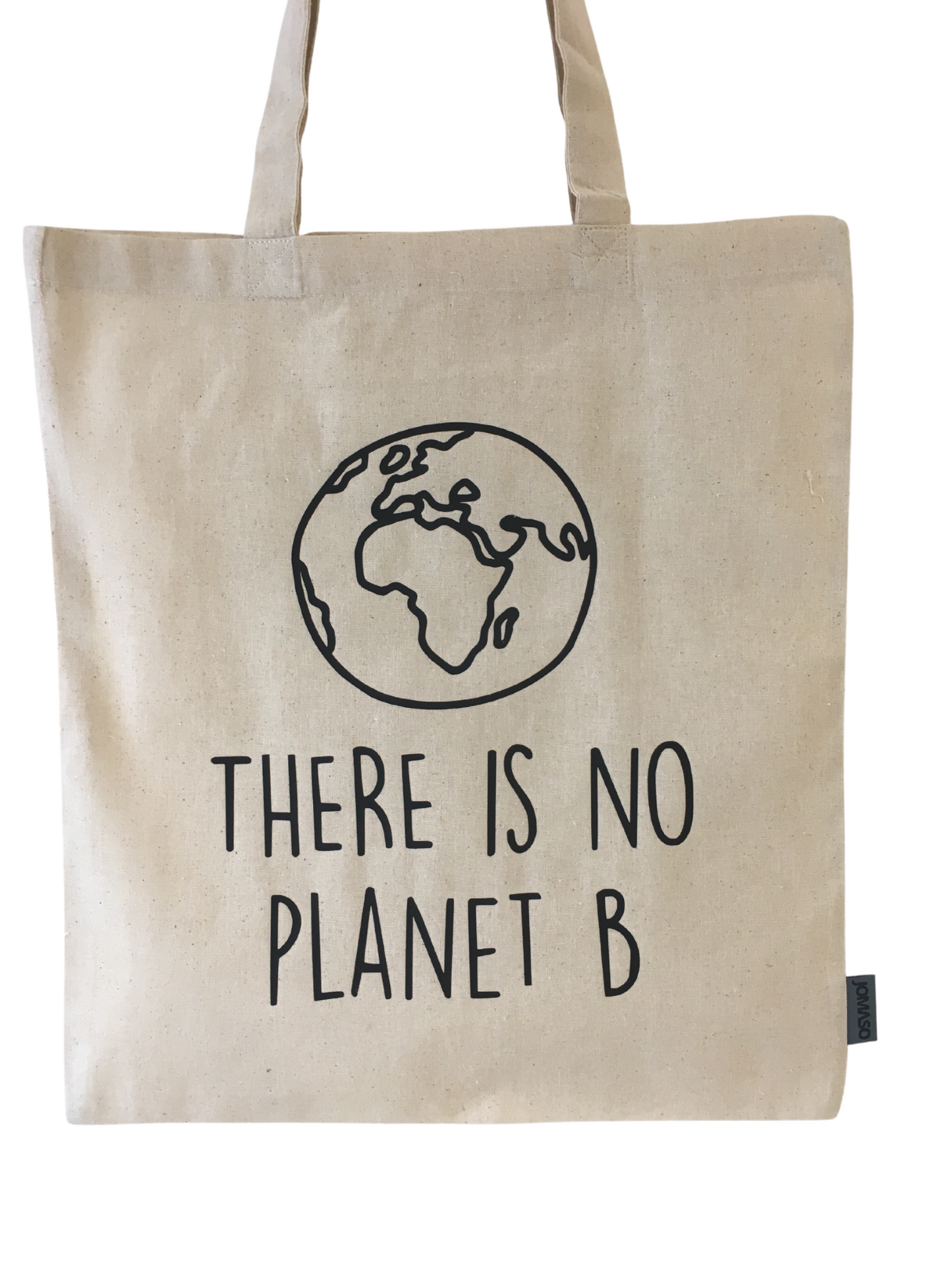 Baumwollbeutel | "There is no planet b Welt"