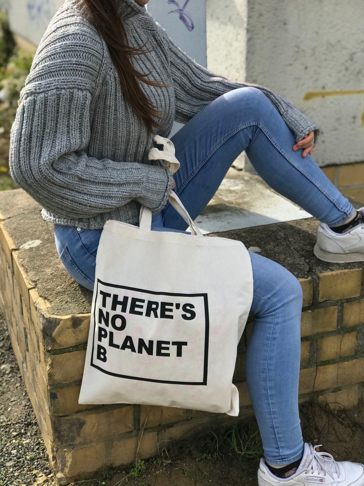 Cotton bag | "There's no planet b"