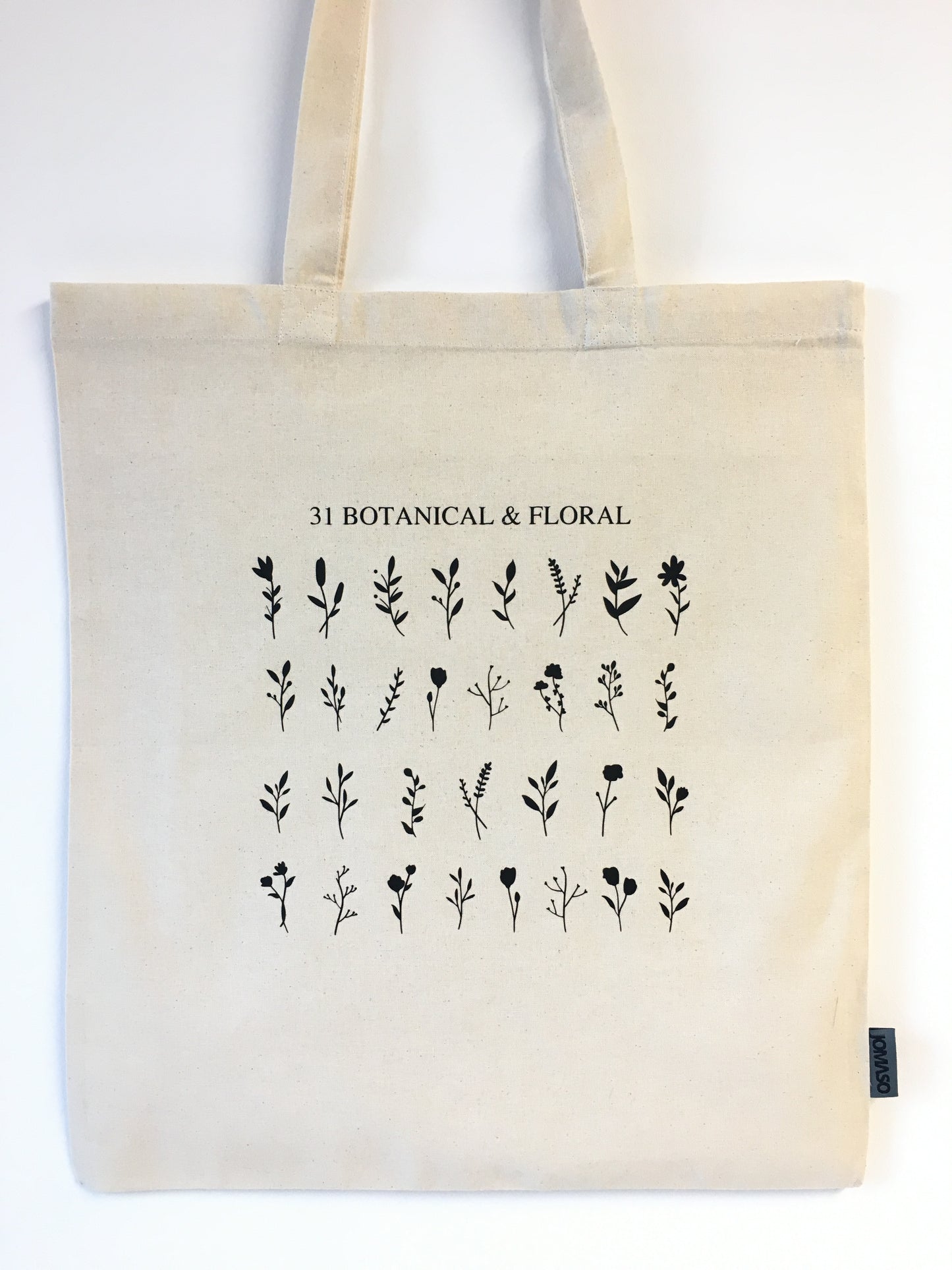 Cotton bag | "Botanical &amp; Floral"